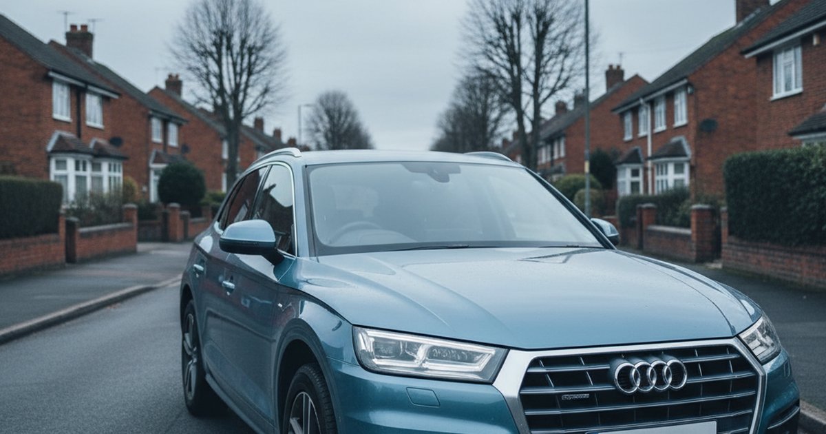 AUDI Q5 parked on a UK suburban street — PlateInsight reliability analysis