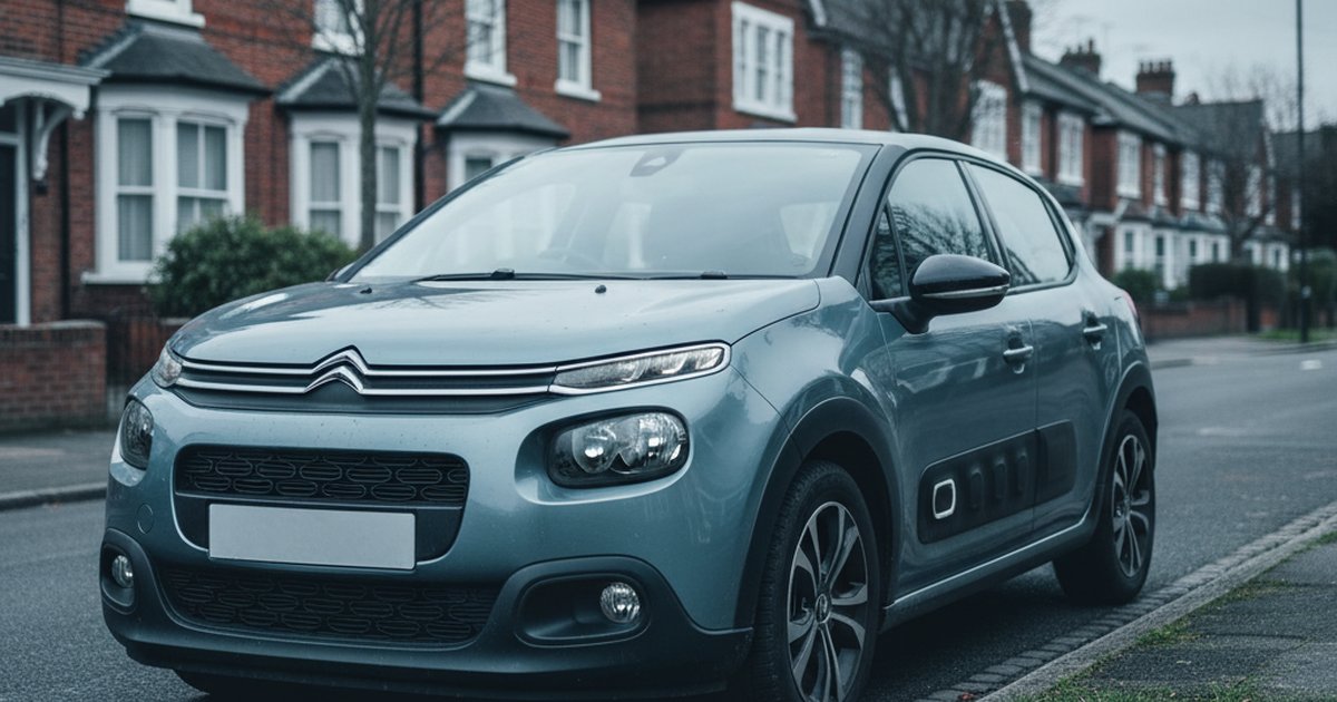 CITROEN C3 parked on a UK suburban street — PlateInsight reliability analysis