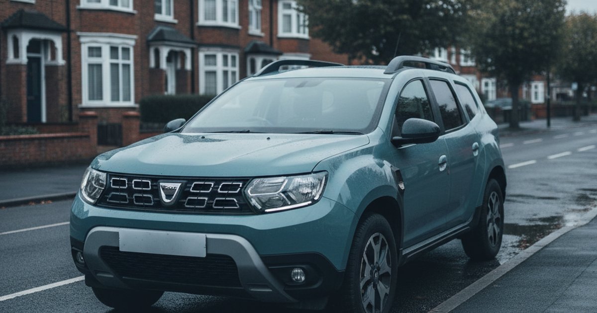 DACIA Duster parked on a UK suburban street — PlateInsight reliability analysis