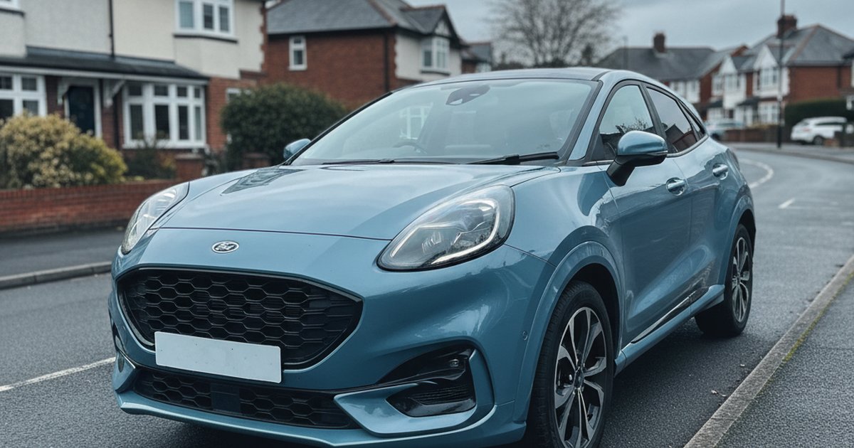 FORD Puma parked on a UK suburban street — PlateInsight reliability analysis
