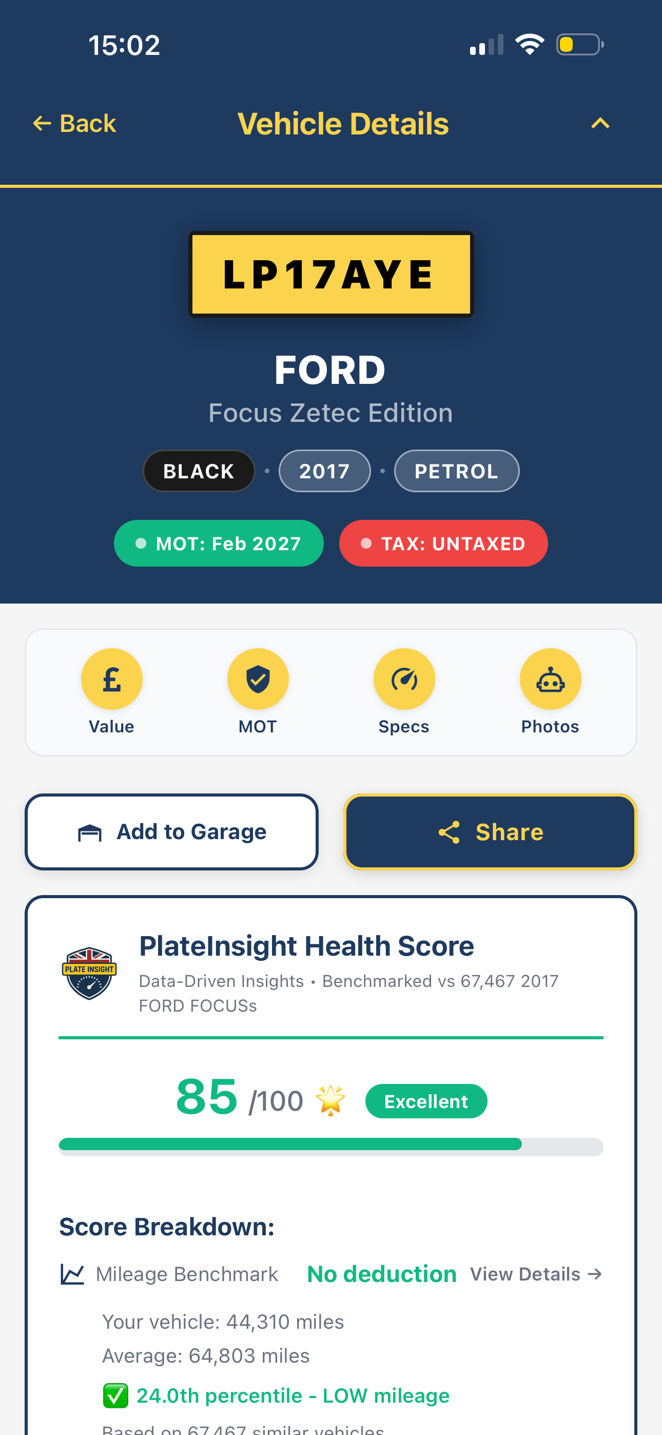 Health Score